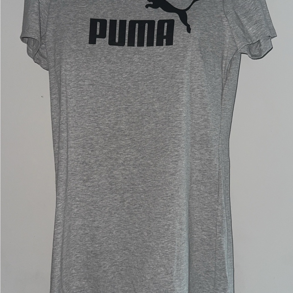 Puma Heather Gray Tee Dress